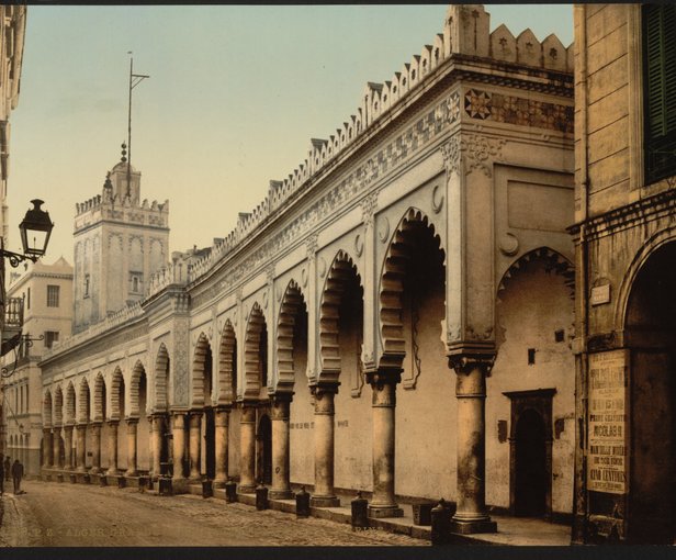 Great Mosque in the Marine Street, Algiers, Algeria